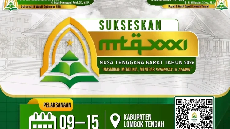 Perkuat Syiar, Desain Publikasi MTQ XXXI NTB 2026 Resmi Diluncurkan
