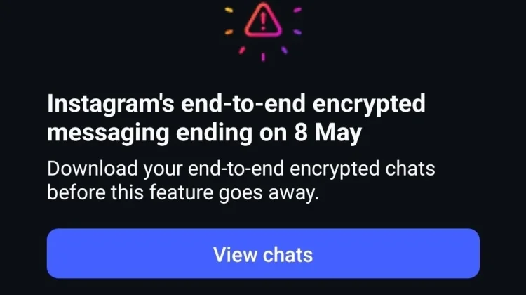 Instagram Hapus Fitur Enkripsi End-to-End