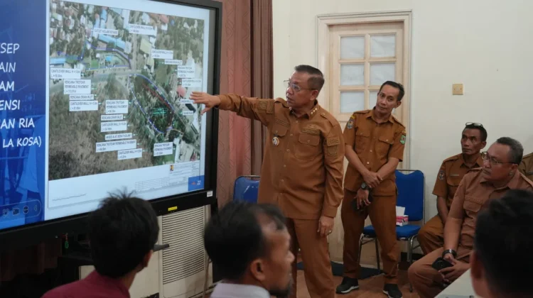 Design Kolam Retensi Amahami dan Taman Ria Kota Bima Sudah Final