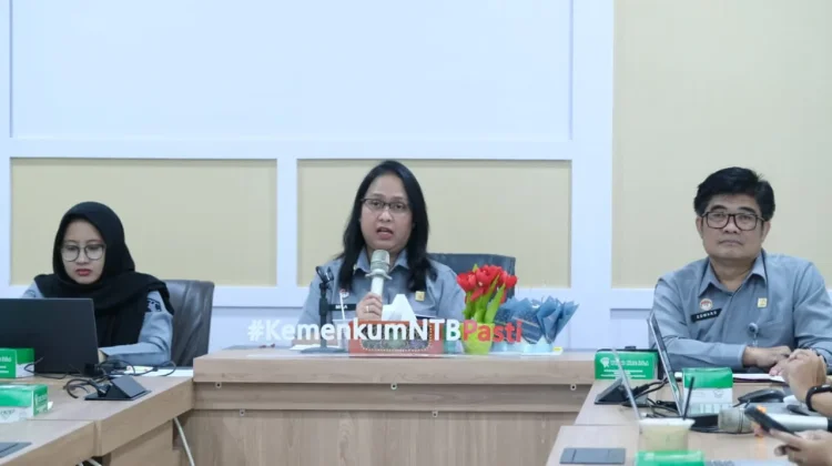 Pendampingan IRH 2026, Kanwil Kemenkum NTB Tekankan Ketelitian dan Kolaborasi