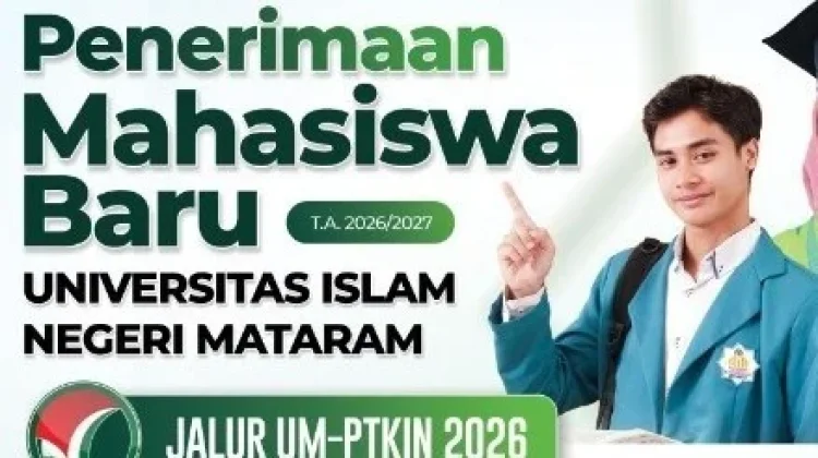 UM-PTKIN 2026 Dibuka, UIN Mataram Ajak Calon Mahasiswa Segera Daftar