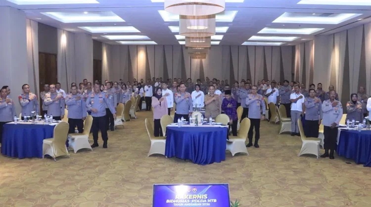 Wakapolda NTB: Rakernis Fungsi Humas 2026, Penguatan Informasi Positif Polri