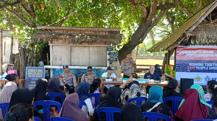 Polres Loteng Gandeng AFP Cegah Penyelundupan Manusia di Wilayah Pesisir