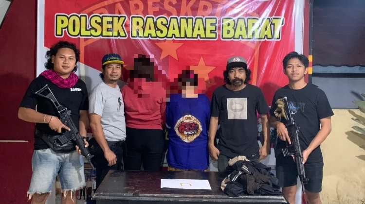 Dua IRT Diamankan Polsek Rasanae Barat, Diduga Curi Gelang Emas 20 Gram