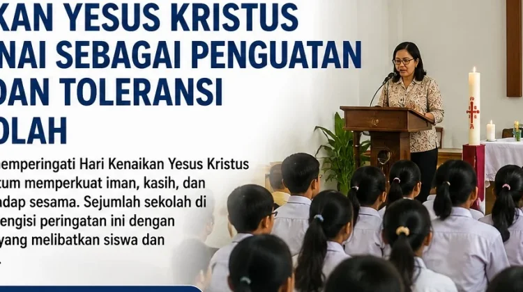 Kenaikan Yesus Kristus, Dimaknai sebagai Penguatan Iman dan Toleransi di Sekolah