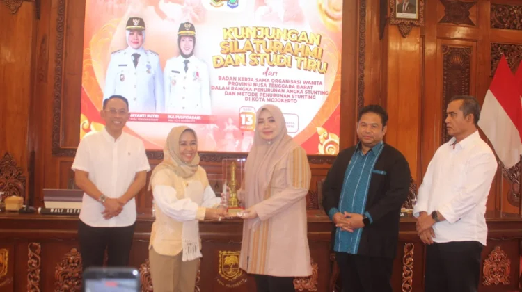 BKOW NTB Pelajari Jurus Mojokerto Tekan Stunting hingga 0,92 Persen
