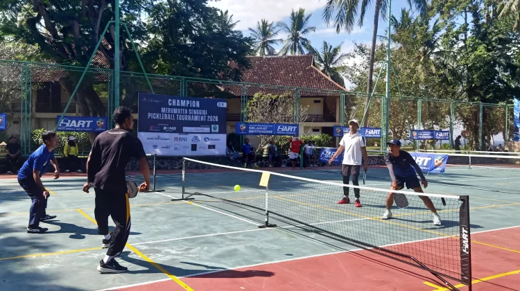 Turnamen Pickleball Merumatta Senggigi Dongkrak Sport Tourism NTB
