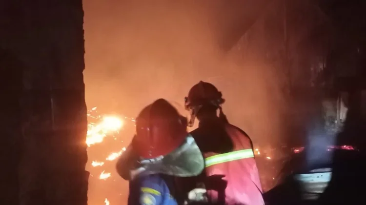 Suasana Tenang Menjadi Panik usai ODGJ Bakar Rumahnya