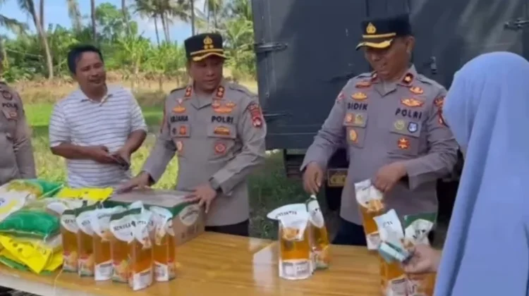 Polres Lotim Dukung Ketahanan Pangan dan Kesehatan Masyarakat