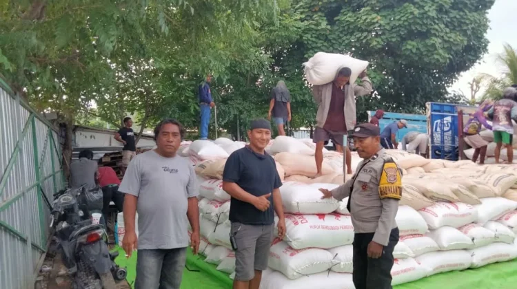 Polres Bima Kota Pantau  Gudang Jagung untuk Dukung Ketahanan Pangan Nasional