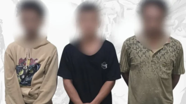 Tiga Pria Ditangkap dalam Dugaan Transaksi Sabu di Karang Bagu