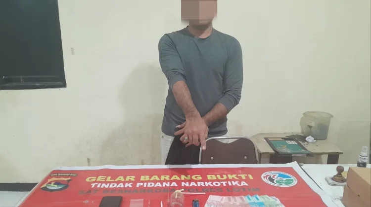 Pengedar Sabu di Sembalun Diamankan Satresnarkoba Polres Lombok Timur