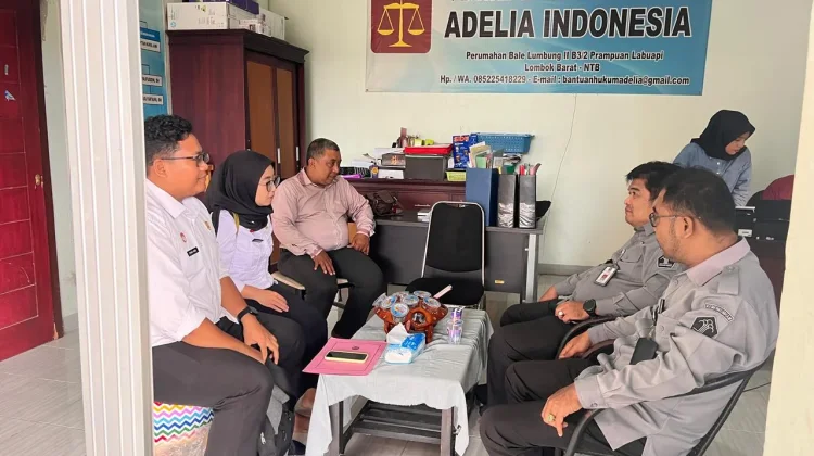 Kanwil Kemenkum NTB Evaluasi Layanan Bantuan Hukum OBH Adelia Lombok Barat
