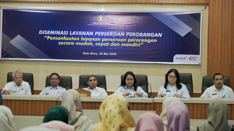 Diseminasi Layanan Perseroan Perorangan, Kemenkum NTB Dorong UMKM Bima Naik Kelas