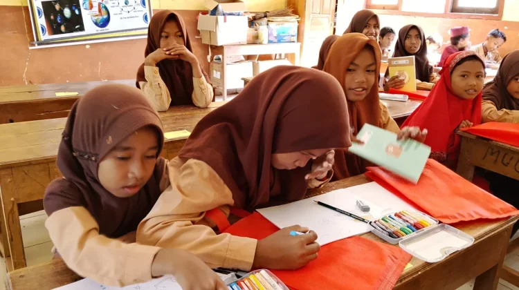 Nabila Menggambar Mimpi hingga Bercita-cita Ingin Jadi Polwan