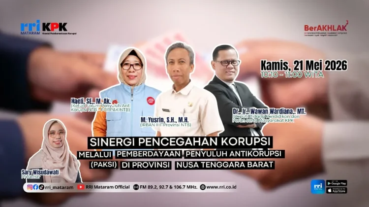 Pencegahan Korupsi, KPK Dorong Peran Strategis Penyuluh Antikorupsi di NTB