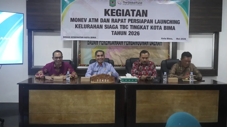 Kelurahan Siaga TBC Tingkat Kota Bima Diluncurkan