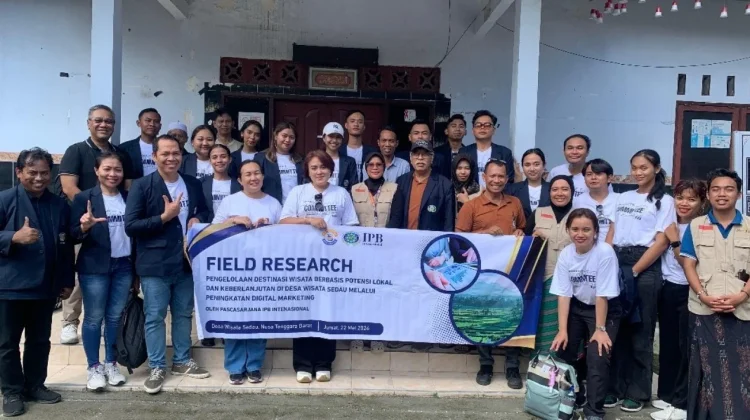 IPB Internasional Bedah Desa Wisata Lombok menuju Kelas Dunia