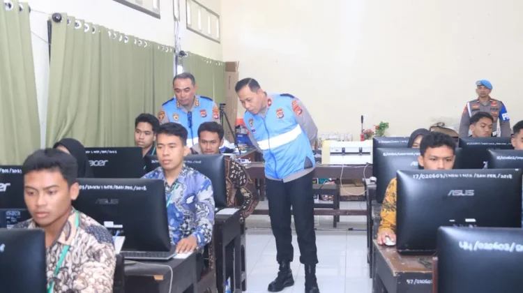 Wakapolda NTB Awasi Tes Mental dan Kepribadian Calon Bintara Polri 2026