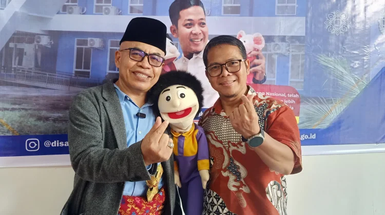Disarpus Lobar Gaungkan Literasi Modern lewat Metode Mendongeng
