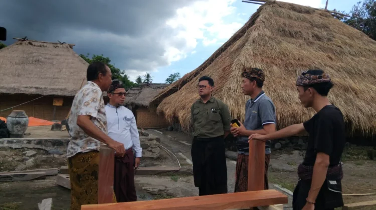 Rumah Adat Bayan yang Terbakar Akan Dibangun Ulang, Pemprov NTB Gandeng Kemenbud