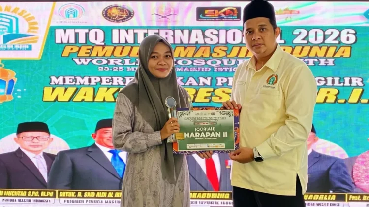 Qoriah Asal NTB Raih Juara Harapan II di MTQ Internasional 2026
