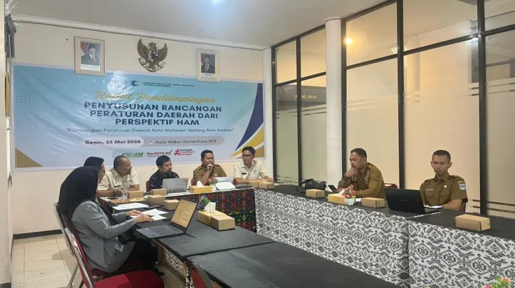 Perkuat Akses Keadilan, Kemenkum NTB Dukung Raperda Bale Mediasi Kota Mataram