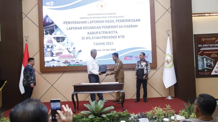 Pemkab Lombok Tengah Raih Opini WTP Ke-14 Berturut-turut dari BPK