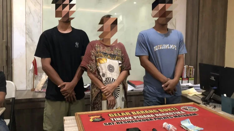 Ibu dan Anak di Mataram Diciduk Kasus Sabu, Polisi Sita 3,89 Gram