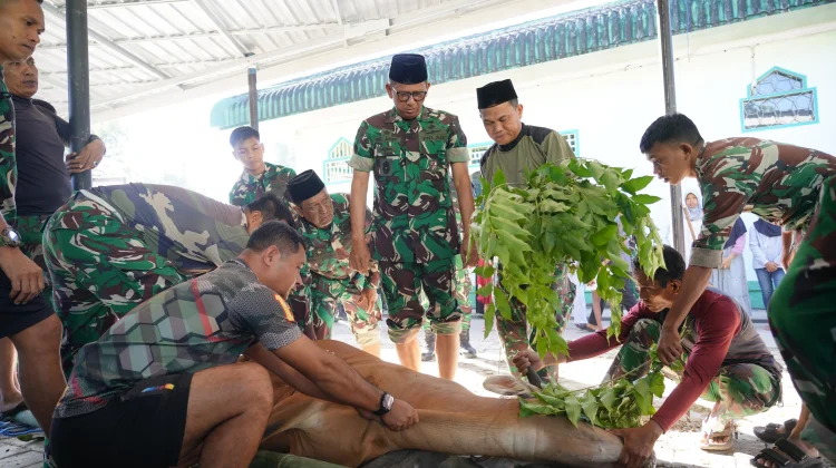 Korem 162/WB Gelar Sholat Idul Adha dan Syukuran Hari Bhakti ke-69 Kodam IX/Udayana