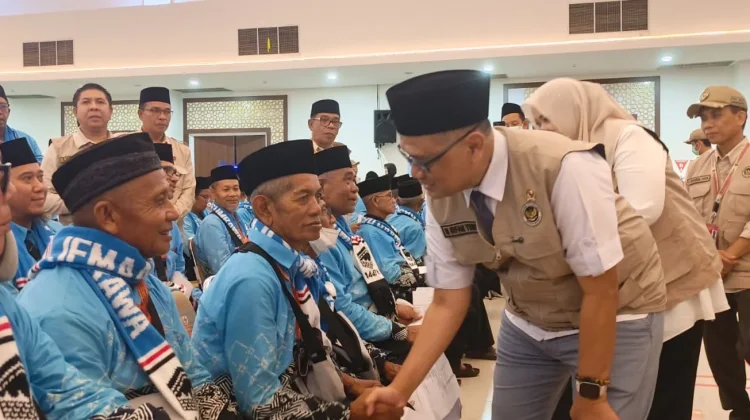 Jemaah Haji Kloter Pertama Embarkasi Lombok Tiba 1 Juni 2026