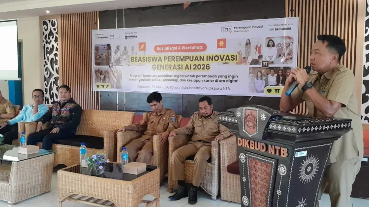 Gandeng Sejumlah Pihak, Dikpora NTB Gelar Beasiswa AI untuk Perempuan Muda