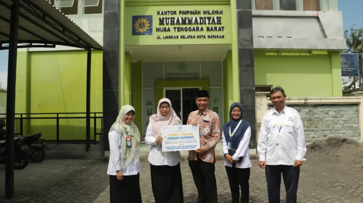 Tiga UPT Kemendikdasmen NTB Salurkan Sapi Kurban melalui PWM NTB