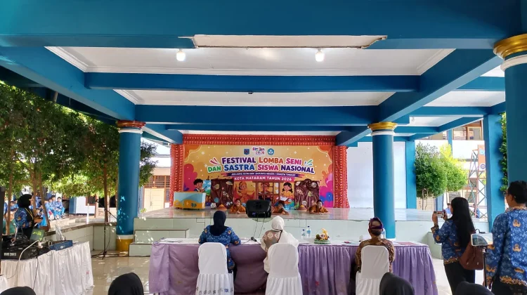 SMPN 15 Mataram Sabet Juara di Beberapa Cabang FLS3N Kota Mataram