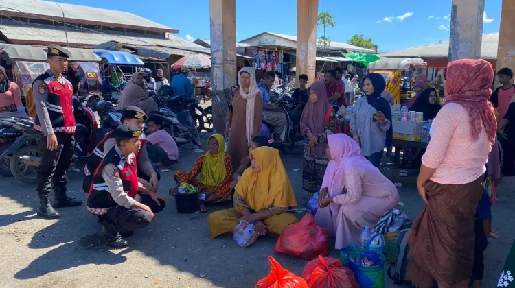 Patroli KRYD Polres Bima Sisir Pasar hingga Permukiman