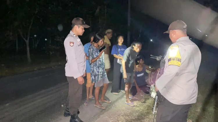 Polsek Sanggar Perkuat Patroli Malam, Rangkul Warga Jaga Keamanan Lingkungan