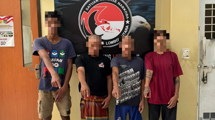 Berkali-kali Lolos, Bandar Sabu Akhirnya Ditangkap Satresnarkoba Lombok Utara