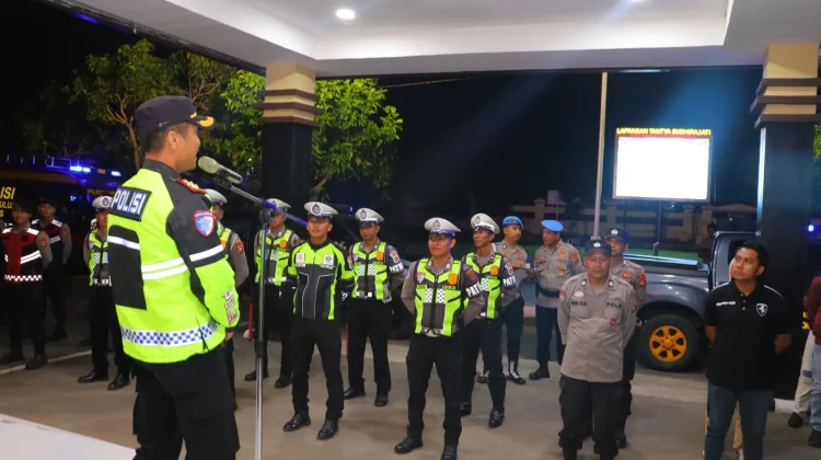 Patroli Presisi Rinjani Digelar Serentak, Polres Lombok Utara Perkuat Pengamanan