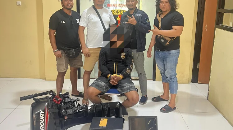 Terduga Pembobol Empat Toko di Lombok Utara Ditangkap di Mataram