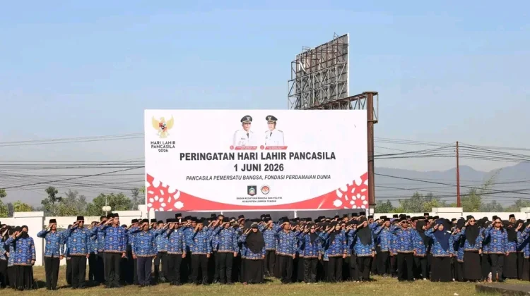 Upacara Hari Lahir Pancasila 2026 Berlangsung Khidmat di Lombok Tengah