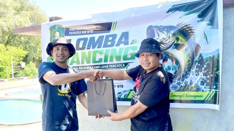Rayakan Harlah Pancasila, Pemuda NW NTB Gelar Lomba Mancing  Perkuat Persatuan