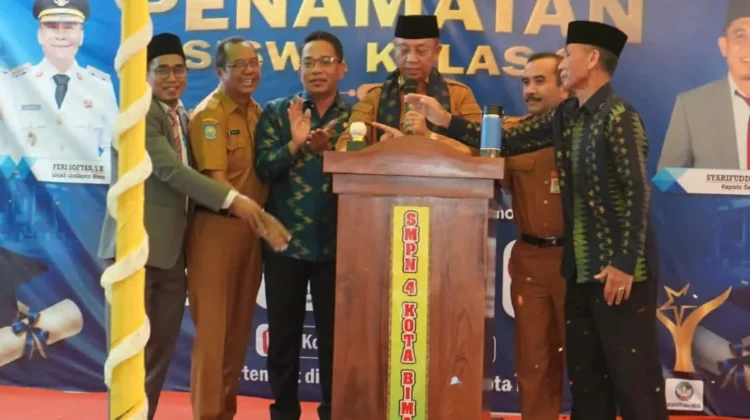 Wali Kota Bima Launching Program Unggulan SMPN 4