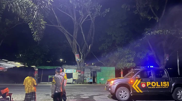 Polsek Sakra Barat Intensifkan Patroli Antisipasi Tindak Kriminal