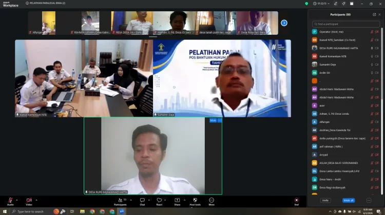 Hari Kedua Pelatihan Paralegal Bima, Warga Dibekali Bantuan Hukum dan HAM