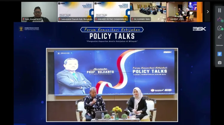 Kemenkum NTB Ikuti Policy Talks Bahas Penguatan Peran Strategis Analis Kebijakan