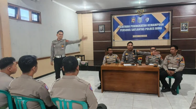 Satlantas Polres Bima Fokus Budayakan Tertib Berlalulintas