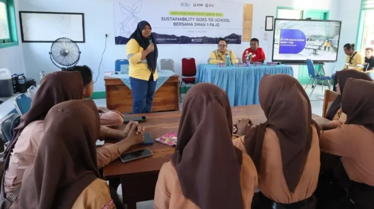 STM Ajak Pelajar Dompu Daur Ulang Minyak Jelantah