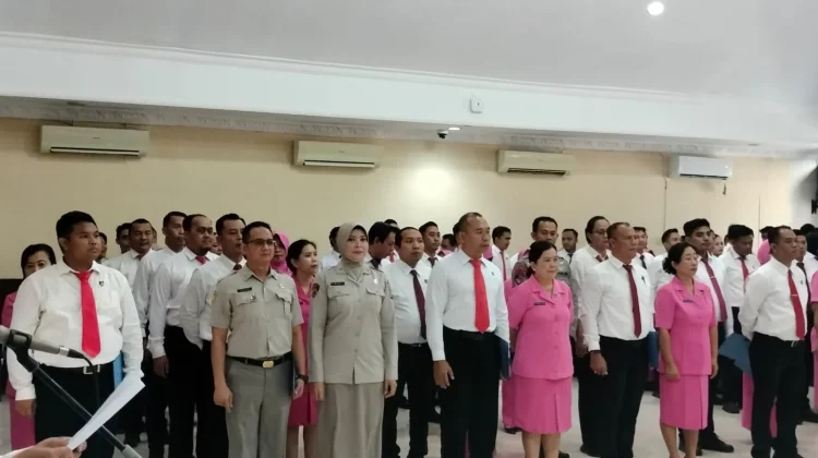 Ditreskrimsus Polda NTB Deklarasikan Komitmen Anti Pelanggaran Disiplin