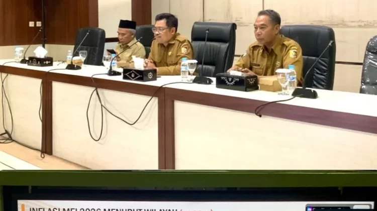 TPID Lotim Ikuti Rakor Inflasi Nasional, Bahas  Stabilitas Harga Pangan