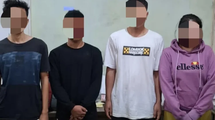 Gerebek Narkoba, Polisi Tangkap Empat Orang di Dasan Agung